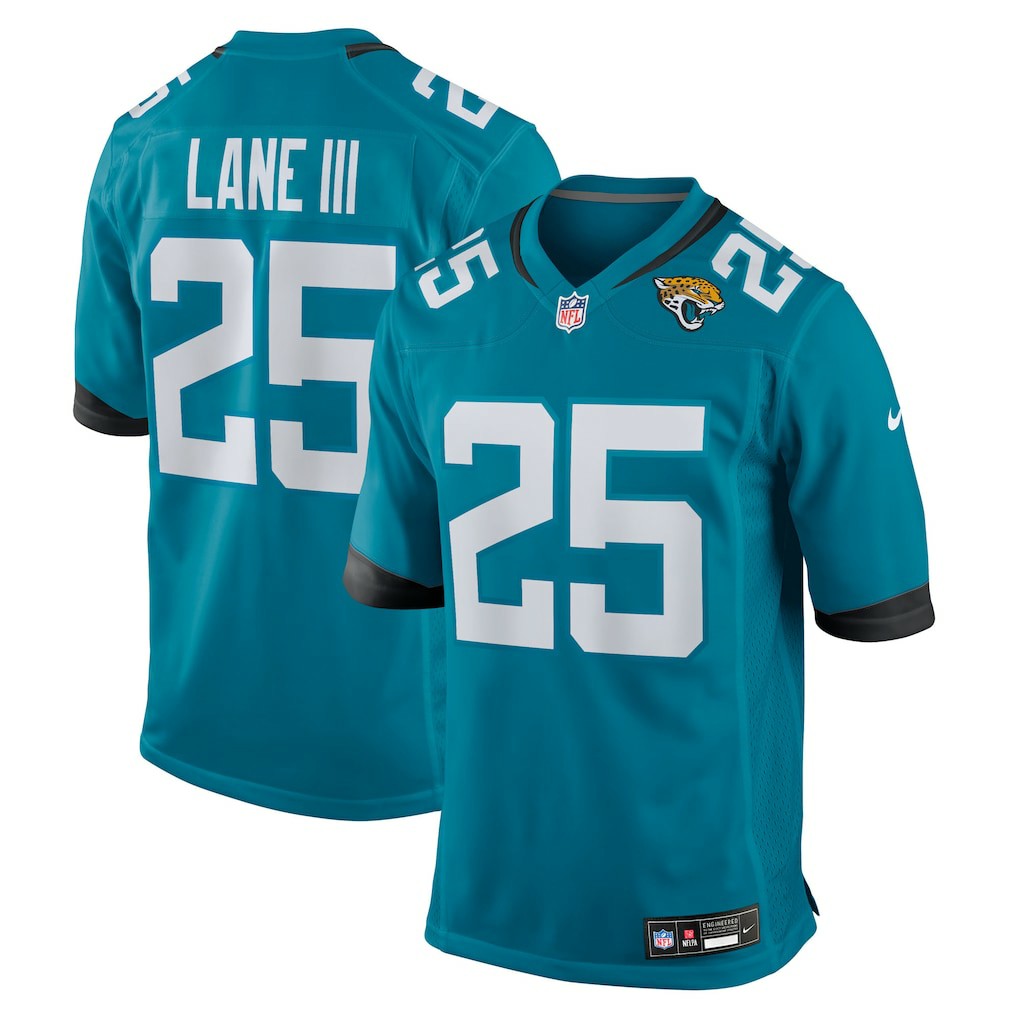 Rayuan Lane III Jacksonville Jaguars Team Game Jersey - Teal | Nike cheap