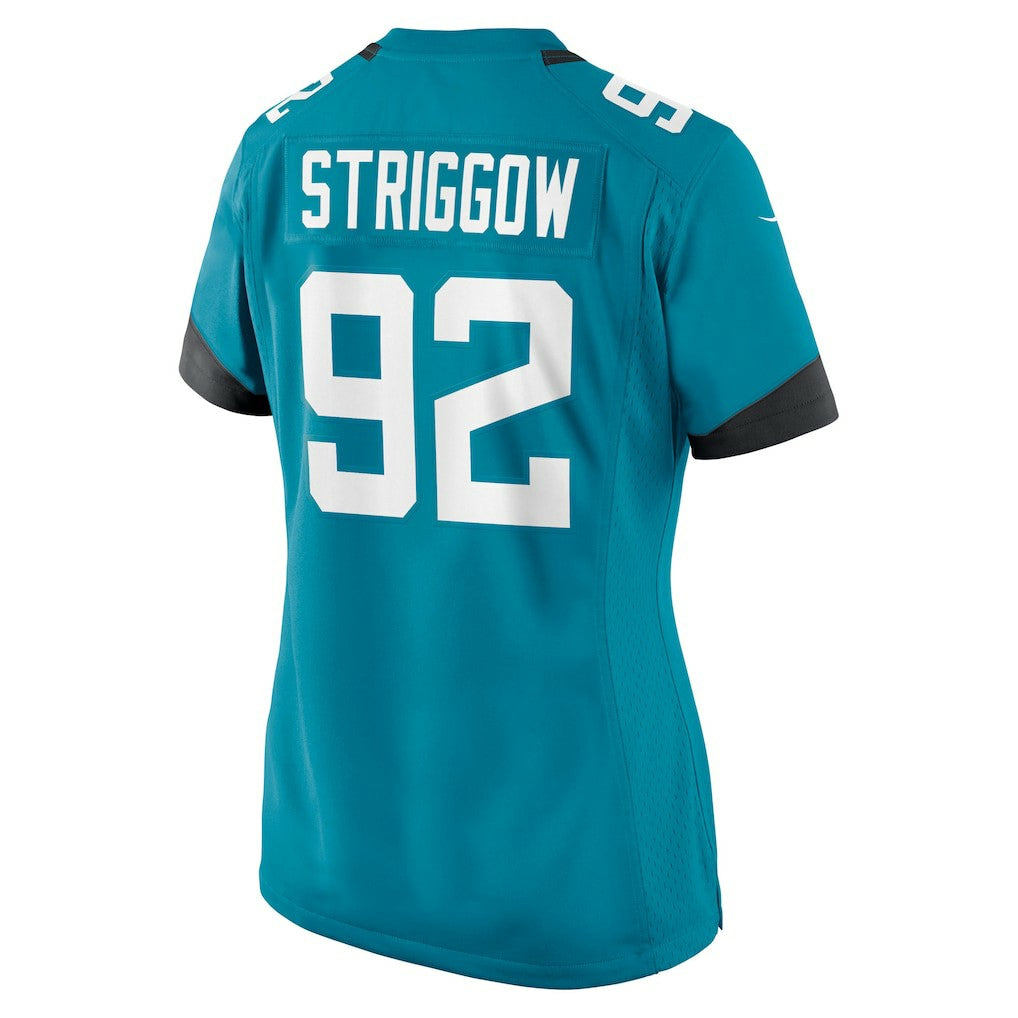 Danny Striggow Jacksonville Jaguars Women's Team Game Jersey - Teal | Nike cheap