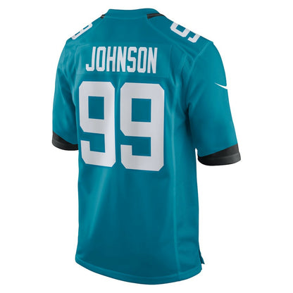 Austin Johnson Jacksonville Jaguars Team Game Jersey - Teal | Nike outlet
