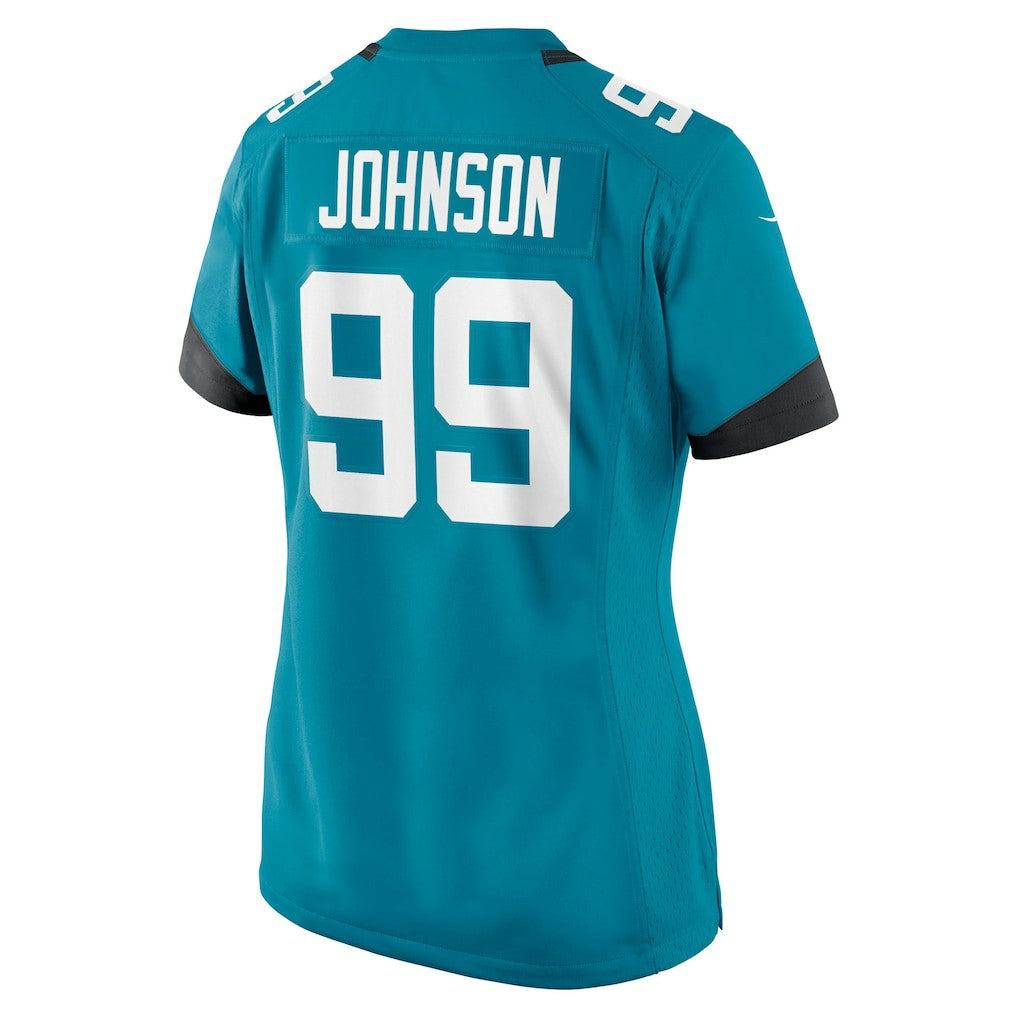 Austin Johnson Jacksonville Jaguars Women's Team Game Jersey - Teal | Nike sale