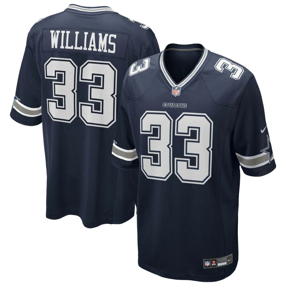 Javonte Williams Dallas Cowboys Team Game Jersey - Navy | Nike cheap