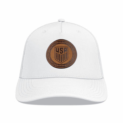 USMNT Levelwear Signal Periscope Adjustable Trucker Hat - White cheap