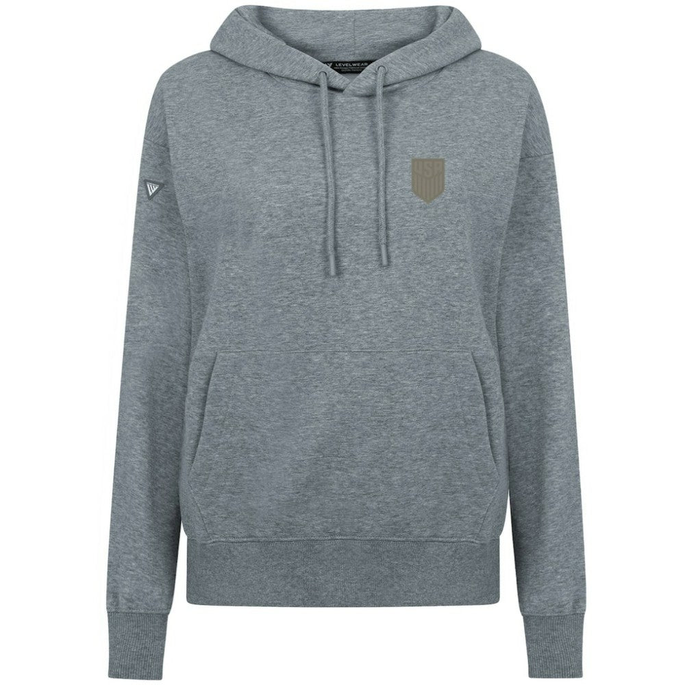 USMNT Levelwear Women's Adorn Copper Hoodie - Gray sale