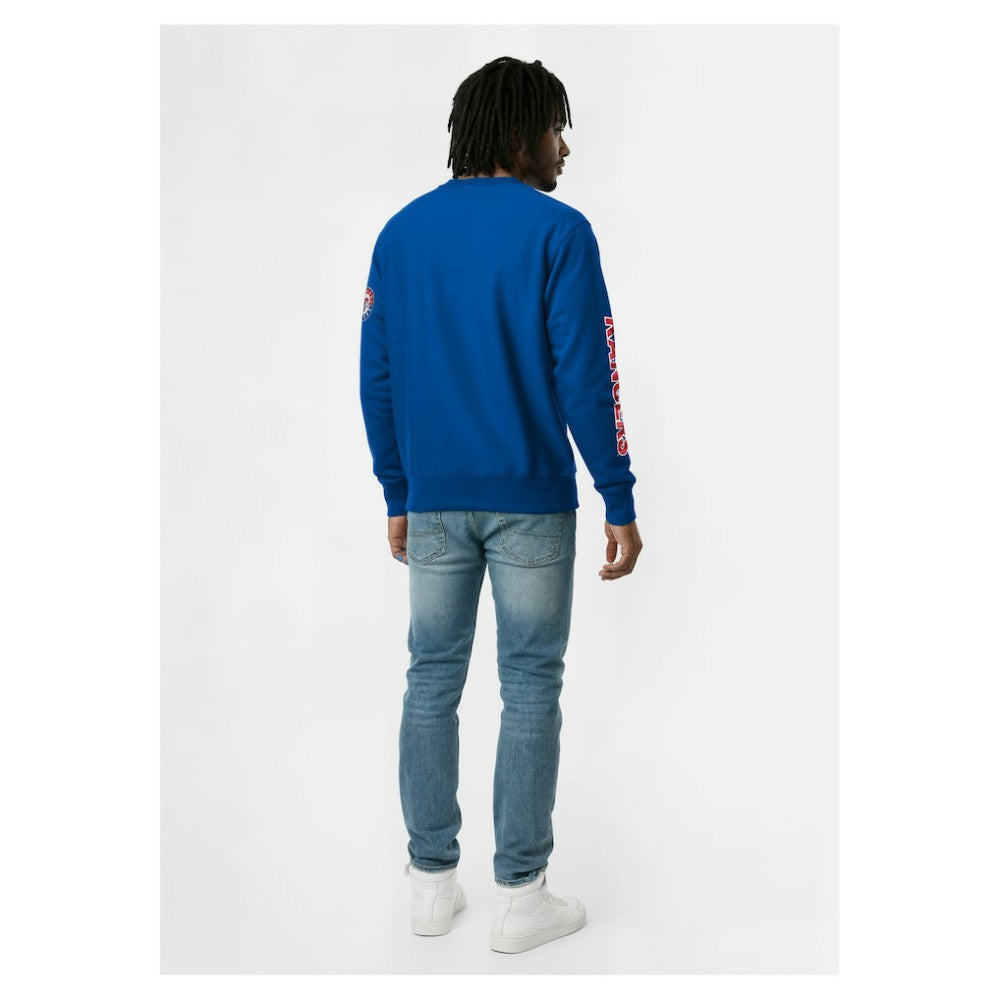 Texas Rangers Champion Reverse Weave Chenille Sweatshirt - Royal