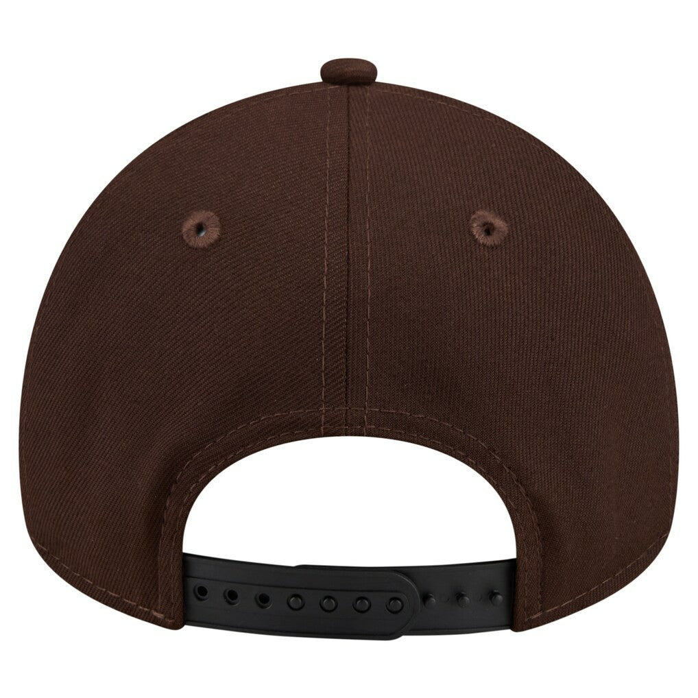 Buffalo Bills New Era Burnt Wood A-Frame 9FORTY Adjustable Hat - Dark Brown on sale