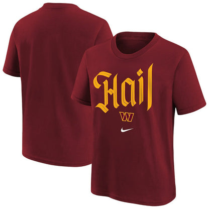 Washington Commanders Youth Hail T-Shirt - Burgundy | Nike discount