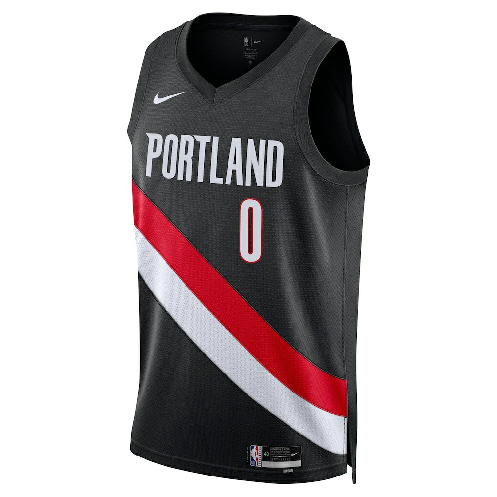 Damian Lillard Portland Trail Blazers Unisex Swingman Player Jersey sale - Icon Editi- Black | Nike on sale