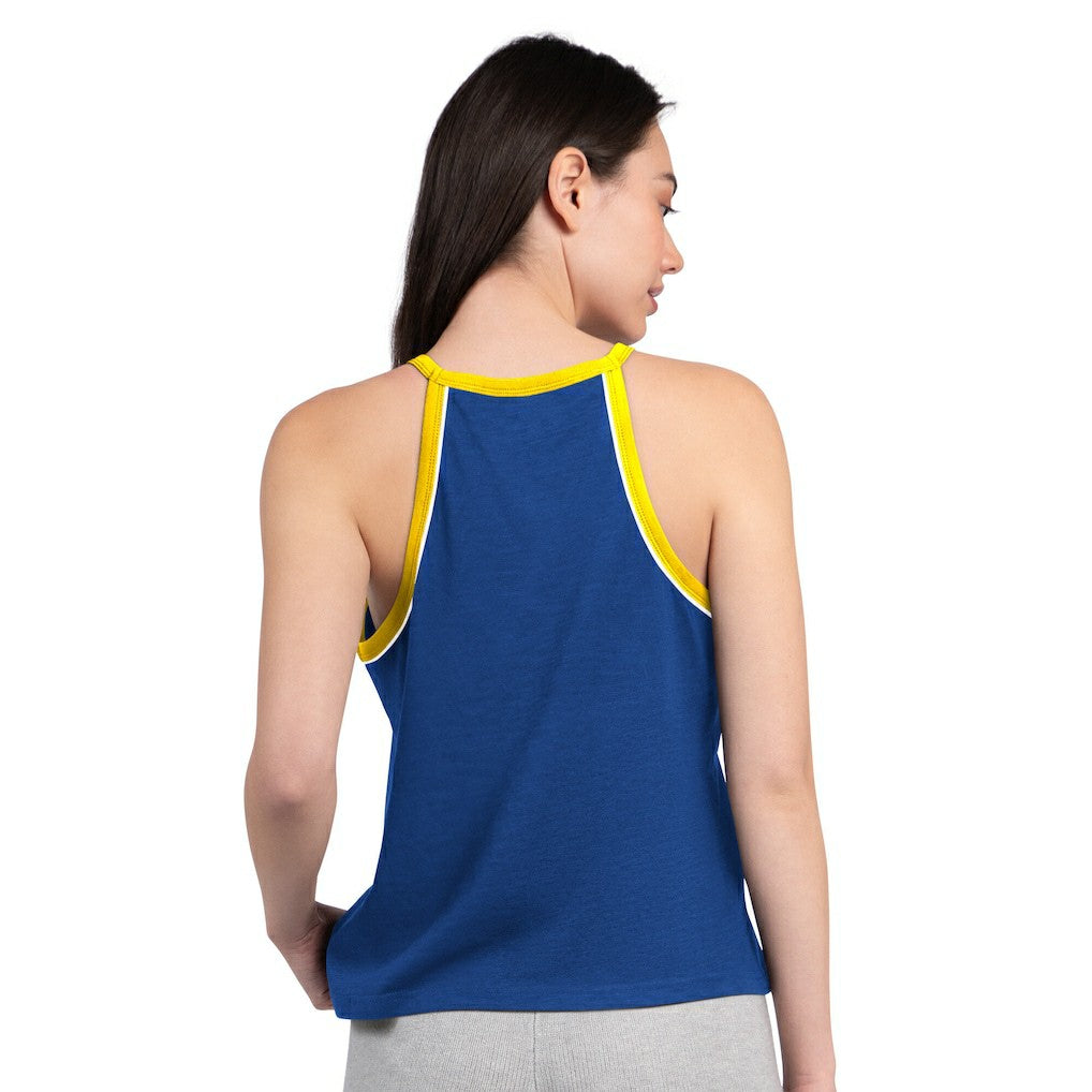 Los Angeles Rams G-III 4Her by Carl Banks Women's Redemption Win Slub Tank Top - Royal outlet