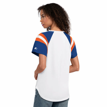 Denver Broncos Starter Women's Game On Notch Neck T-Shirt - White online