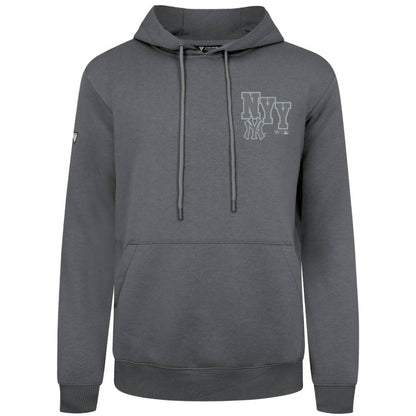 New York Yankees Levelwear Podium Valiant Hoodie - Gray