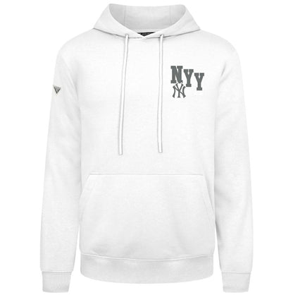 New York Yankees Levelwear Podium Grain Hoodie - White