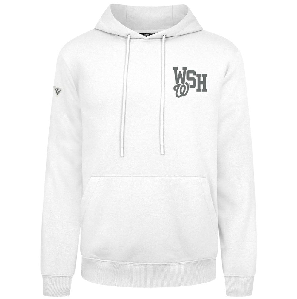 Washington Nationals Levelwear Podium Grain Hoodie - White