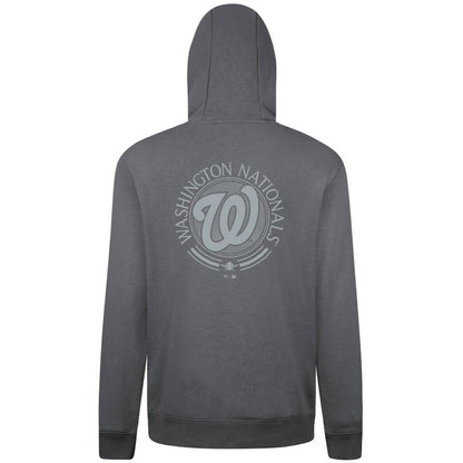 Washington Nationals Levelwear Podium Grain Hoodie - Gray