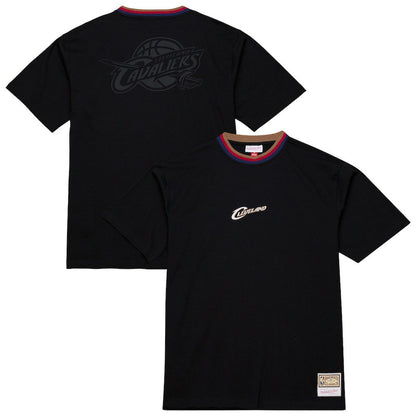 Cleveland Cavaliers Hardwood Classics Nights Playmaker T-Shirt sale - Black | Mitchell & Ness discount