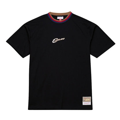 Cleveland Cavaliers Hardwood Classics Nights Playmaker T-Shirt sale - Black | Mitchell & Ness discount
