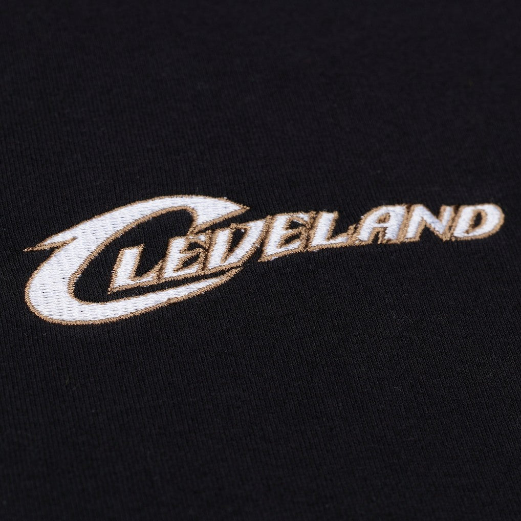 Cleveland Cavaliers Hardwood Classics Nights Playmaker T-Shirt sale - Black | Mitchell & Ness discount