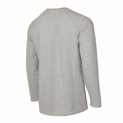 Los Angeles Lakers Concepts Sport Hawthorn Thermal Knit Long Sleeve Henley T-Shirt - Gray outlet