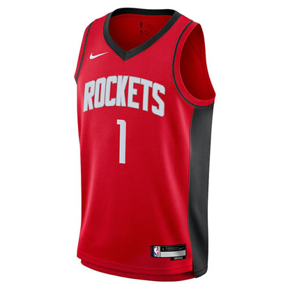 Amen Thompson Houston Rockets Youth Swingman Jersey - Icon Edition - Red | Nike for sale