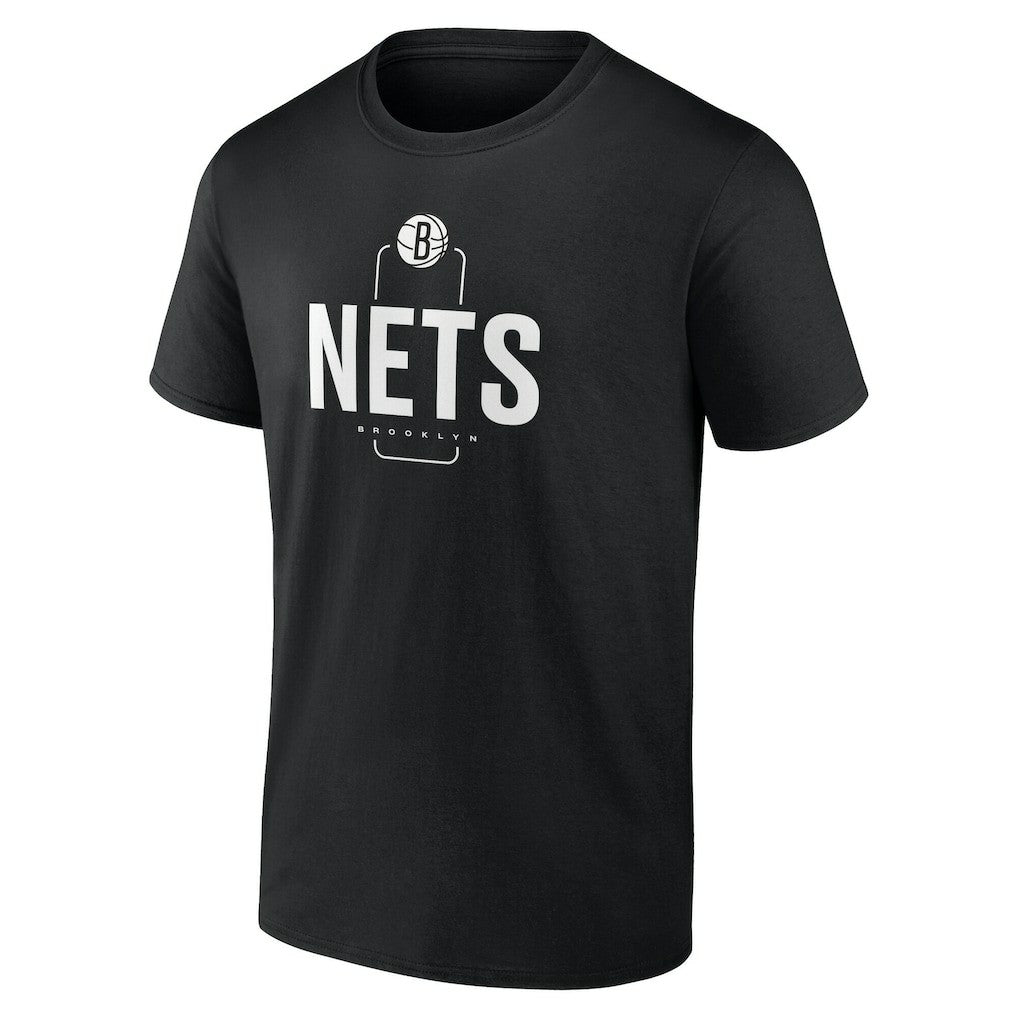 Brooklyn Nets Center Court Name & Number Custom T-Shirt - Black outlet