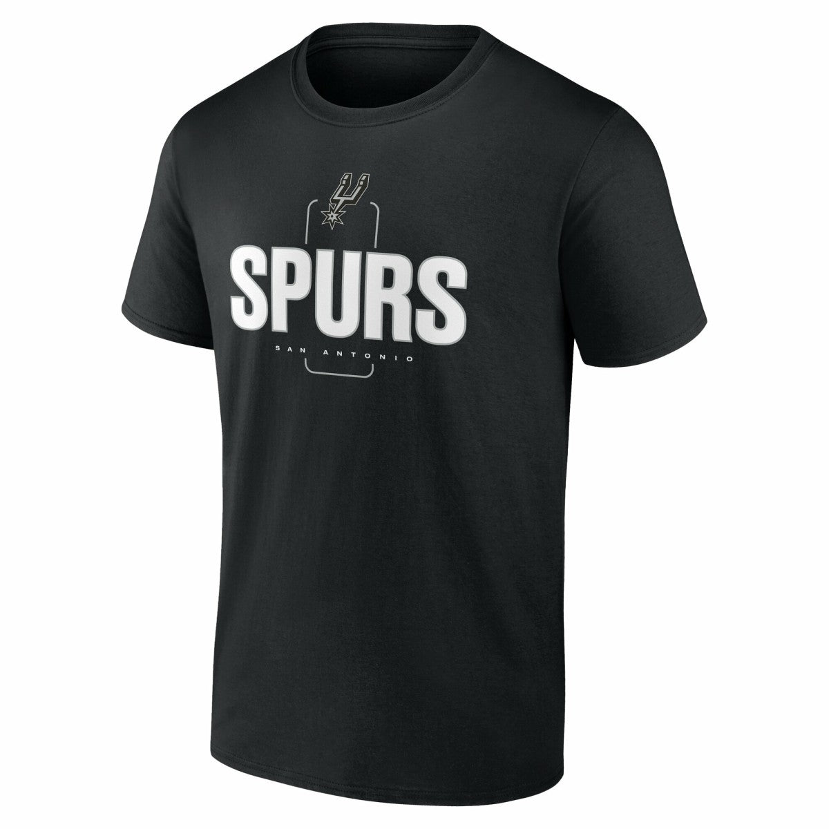 San Antonio Spurs Center Court Name & Number Custom T-Shirt - Black online