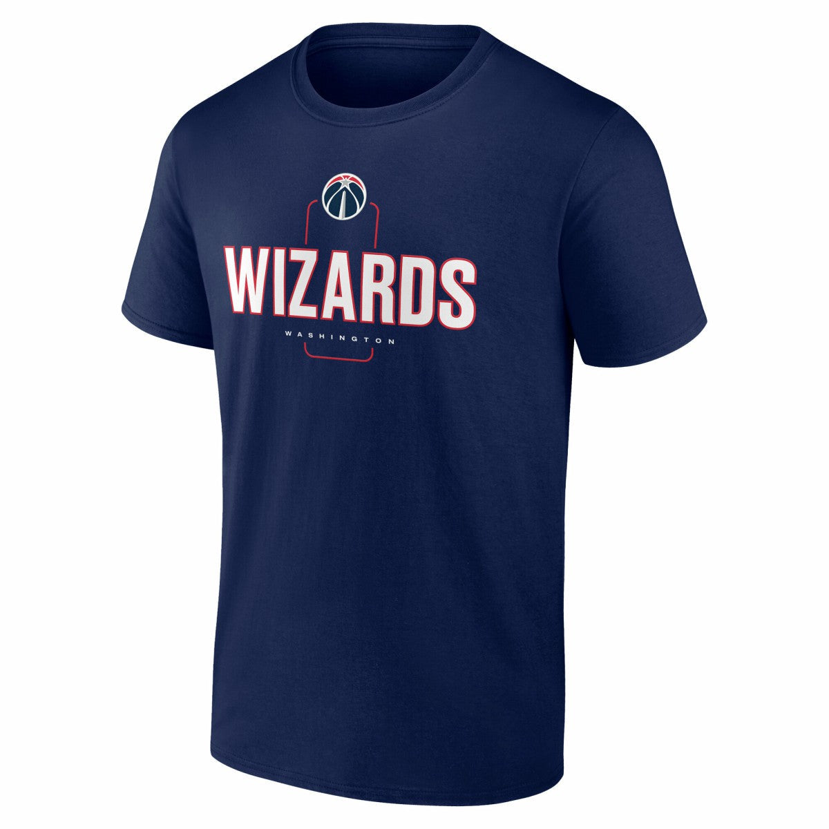 Washington Wizards Center Court Name & Number Custom T-Shirt - Navy on sale
