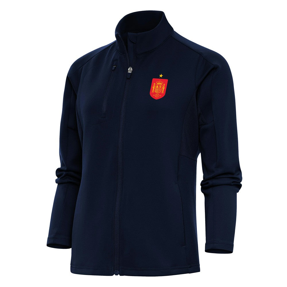 Spain National Team Antigua Women's Genesis Full-Zip Jacket - Navy on sale