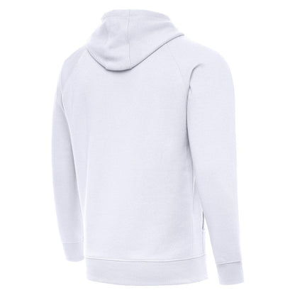 Spain National Team Antigua Takeover Fleece Raglan Hoodie - White cheap