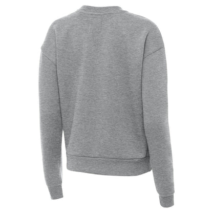 Spain National Team Antigua Women's Takeover Fleece Sweatshirt - Heather Gray on sale