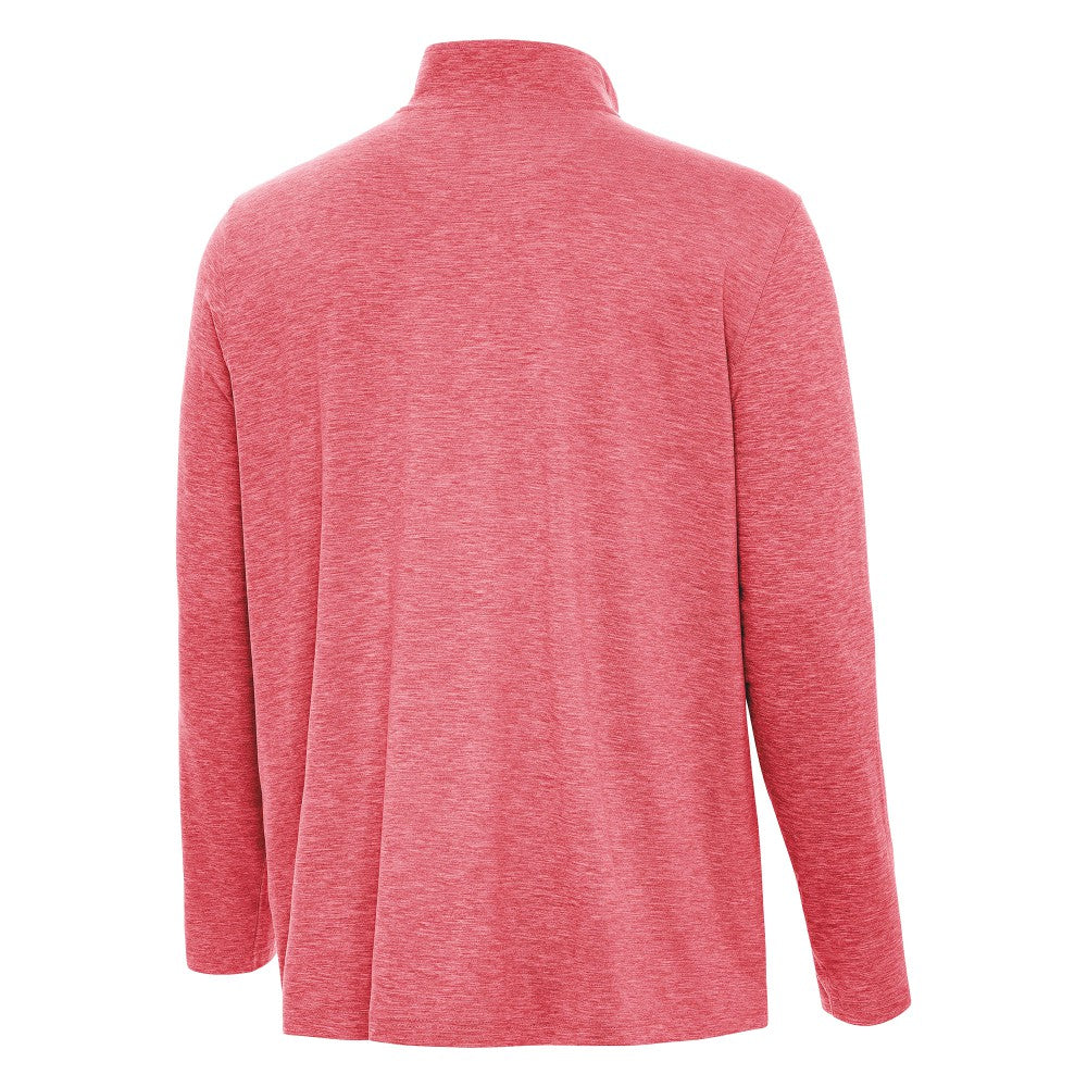Spain National Team Antigua Masters Quarter-Zip Pullover - Heather Red shop