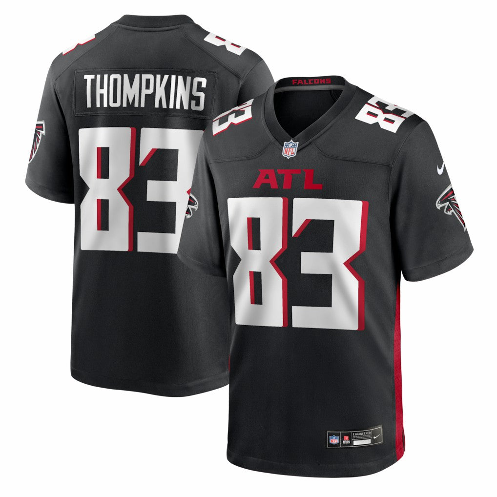 Deven Thompkins Atlanta Falcons Team Game Jersey - Black | Nike on sale