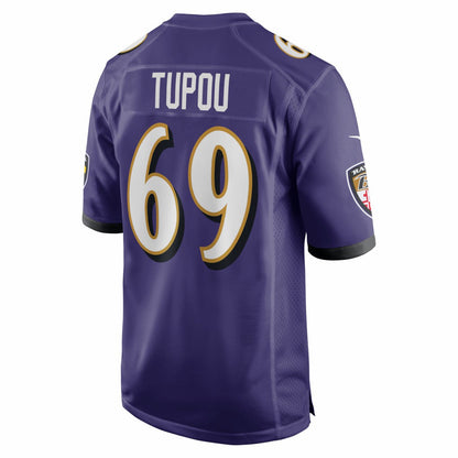 Josh Tupou Baltimore Ravens Team Game Jersey - Purple | Nike online