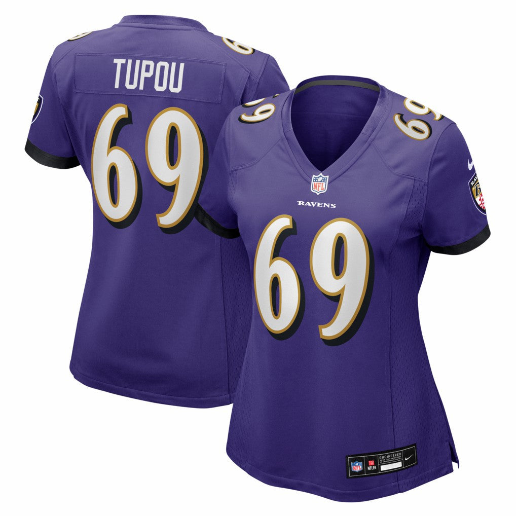 Josh Tupou Baltimore Ravens Women's Team Game Jersey - Purple | Nike on sale