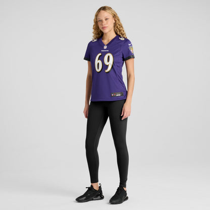 Josh Tupou Baltimore Ravens Women's Team Game Jersey - Purple | Nike on sale