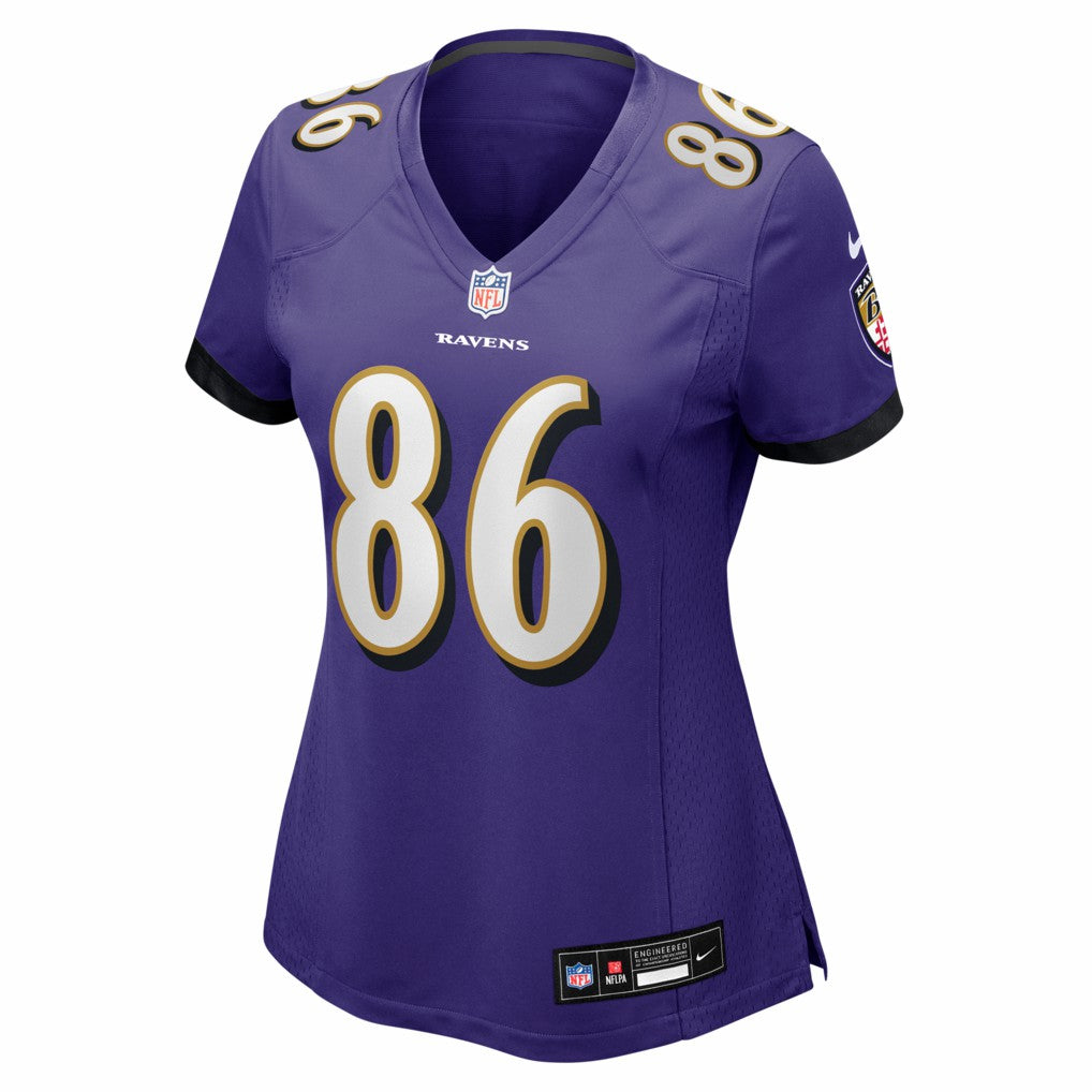 Cornelius Johnson Baltimore Ravens Women's Team Game Jersey - Purple | Nike sale
