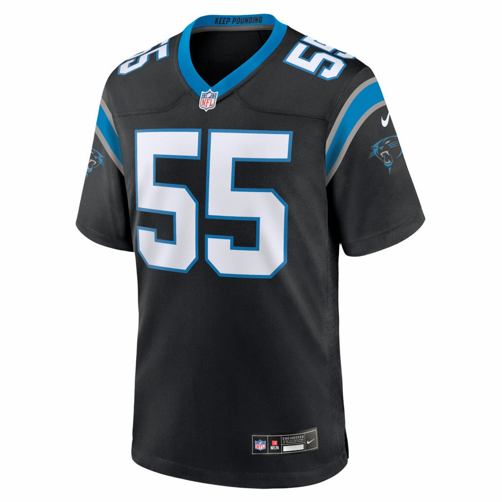 Maema Njongmeta Carolina Panthers Team Game Jersey - Black | Nike outlet