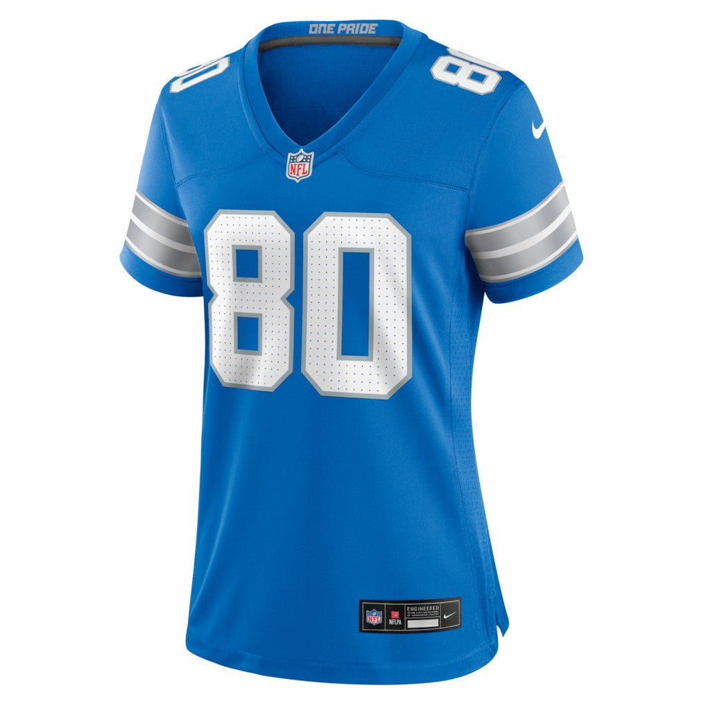 Malik Cunningham Detroit Lions Women's Team Game Jersey - Blue | Nike on sale