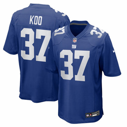 Younghoe Koo New York Giants Team Game Jersey - Royal | Nike for sale
