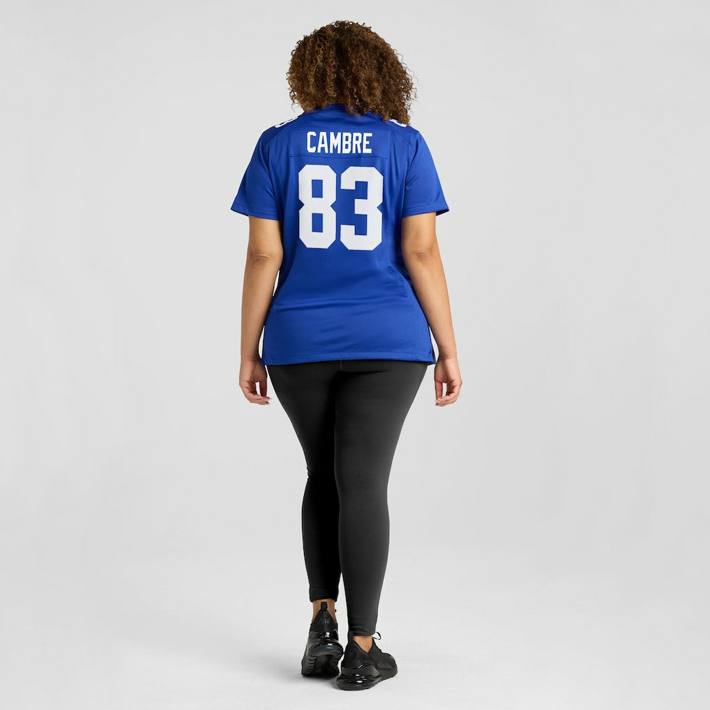 Dalen Cambre New York Giants Women's Team Game Jersey - Royal | Nike sale