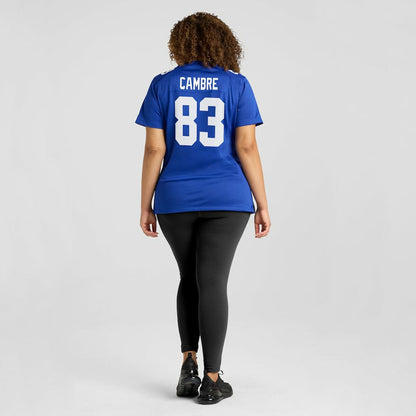 Dalen Cambre New York Giants Women's Team Game Jersey - Royal | Nike sale