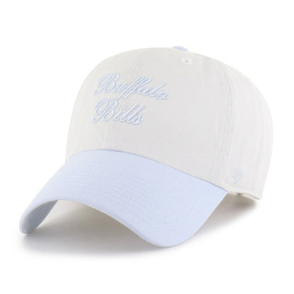 Buffalo Bills '47 Women's Gelato Two-Tone Clean Up Adjustable Hat - White discount