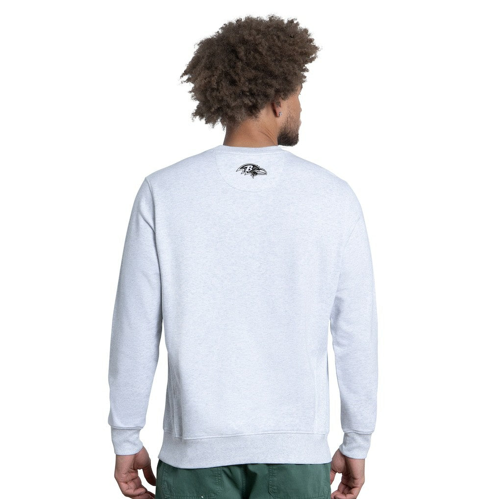 Baltimore Ravens Starter Faceoff Fleece Sweatshirt - Ash cheap