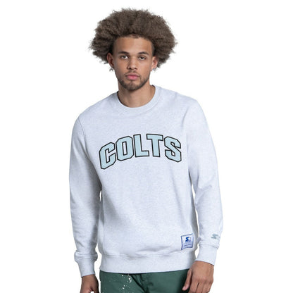 Indianapolis Colts Starter Faceoff Fleece Sweatshirt - Ash outlet