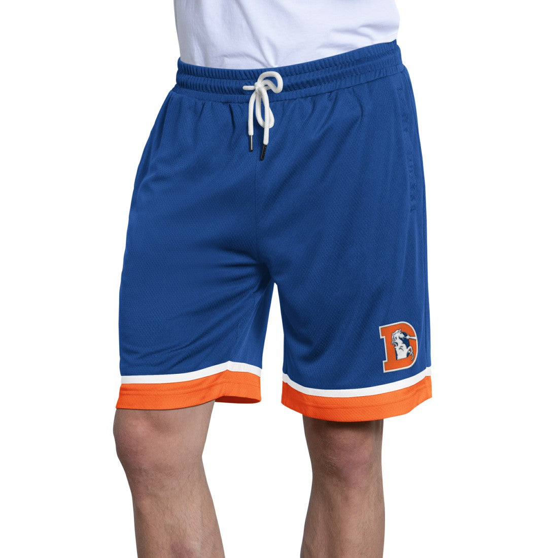 Denver Broncos Starter Throwback Power Play Mesh Shorts - Royal discount