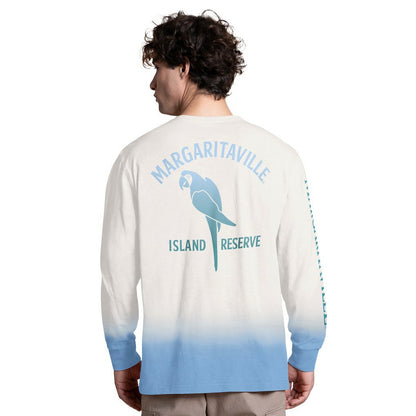 Philadelphia Eagles Margaritaville Island Reserve Long Sleeve Slub Henley Shirt - White/Light Blue online