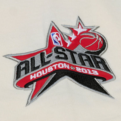 Houston Rockets Hardwood Classics Chainstitch Premium T-Shirt - Cream | Mitchell & Ness discount