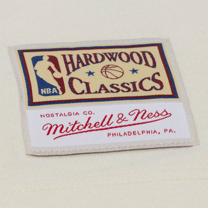 Memphis Grizzlies Hardwood Classics Chainstitch Premium T-Shirt - Cream | Mitchell & Ness shop