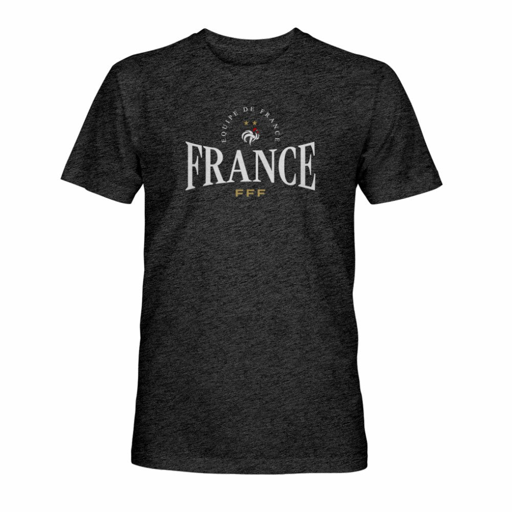 France National Team 1863FC Athletic Wordmark Vintage Tri-Blend T-Shirt - Black online