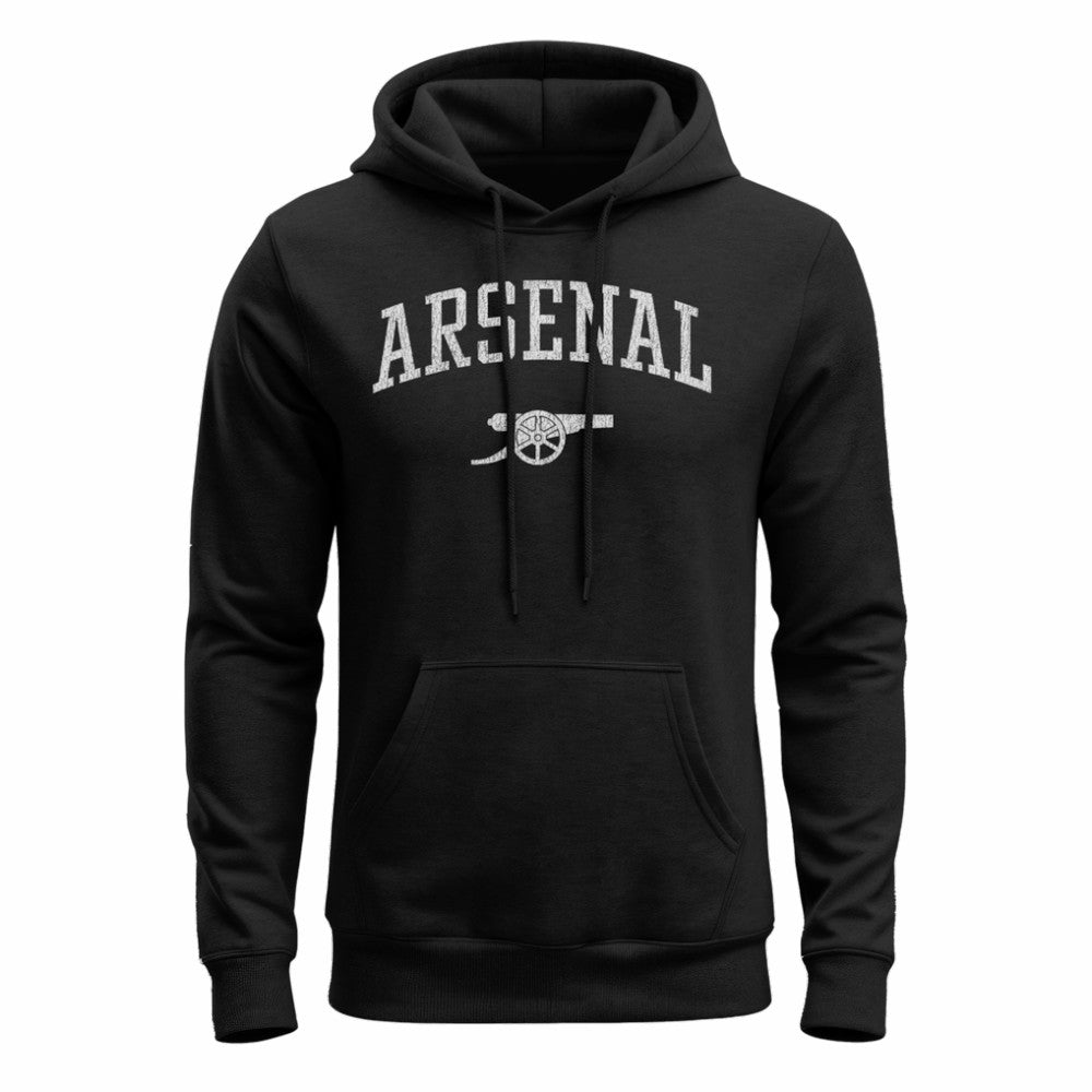 Arsenal 1863FC Athletic Wordmark Fleece Hoodie - Black shop