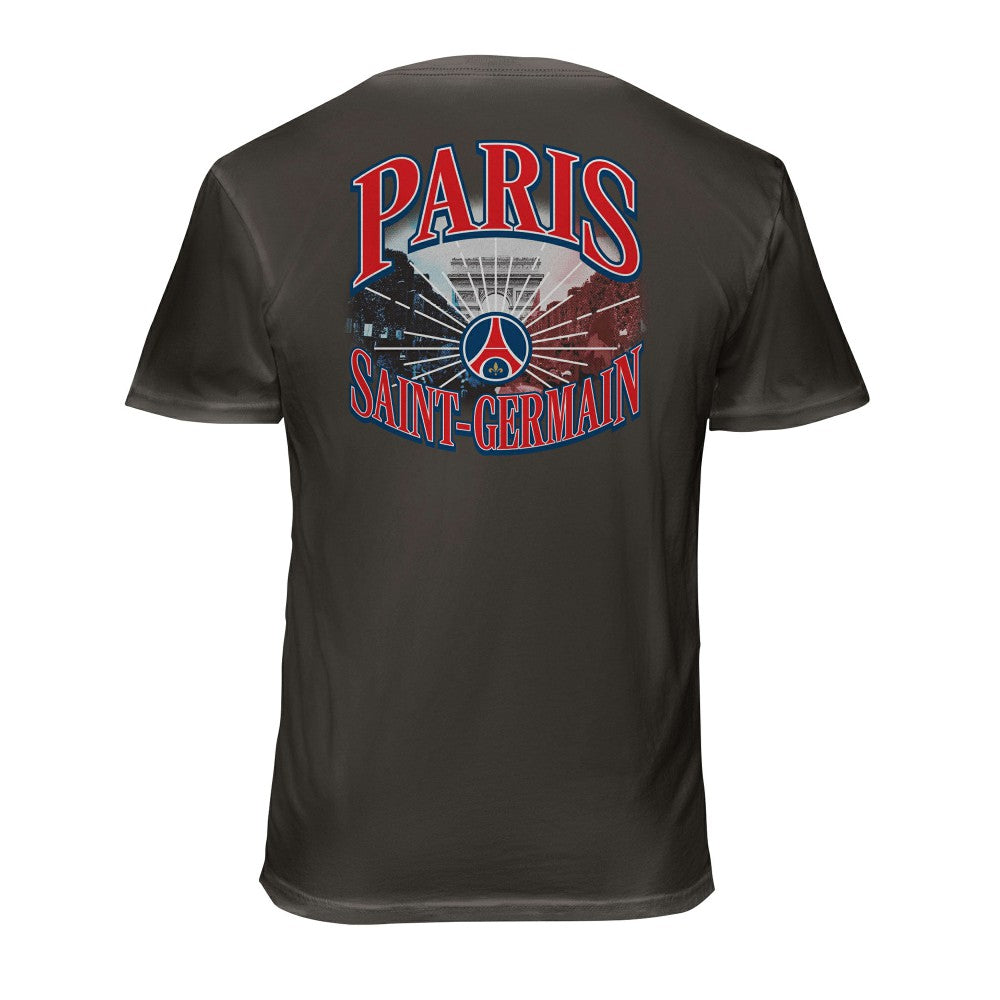 Paris Saint-Germain 1863FC Wordmark Cotton T-Shirt - Gray for sale