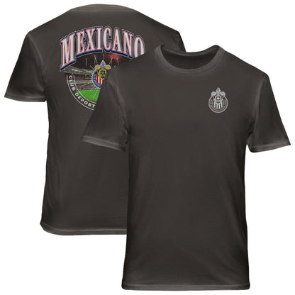 Chivas 1863FC Wordmark Cotton T-Shirt - Gray for sale
